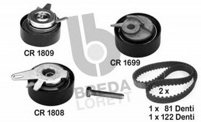 BREDA LORETT kcd0064 -  Комплект ремня ГРМ